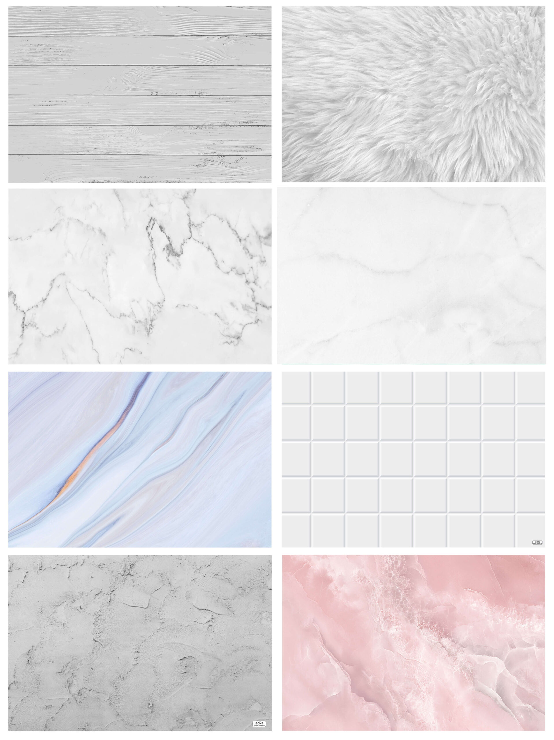 Food photography Backdrops Pink marble wood fur tile