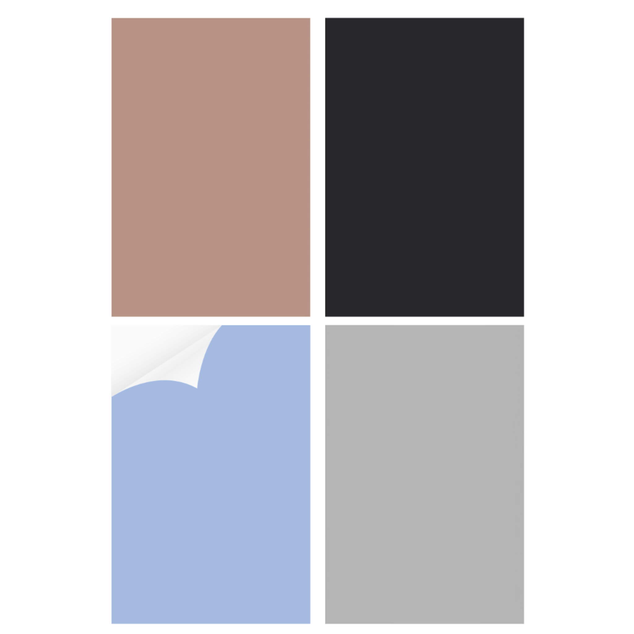 Pack of 4 Solid Colour Photography Backdrops ( Magical ) *Sizes available*