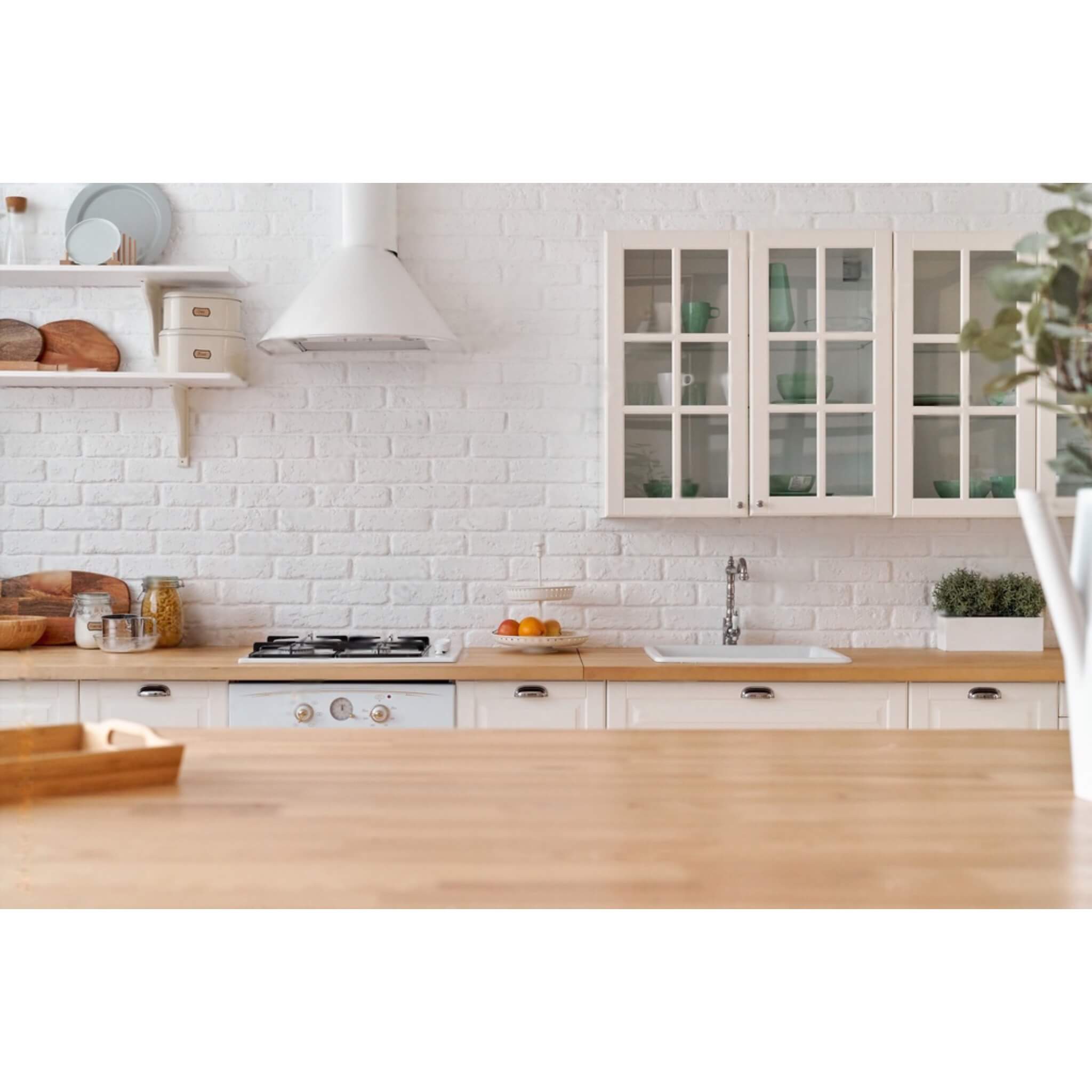 Vinyl Classy Kitchen Backdrop