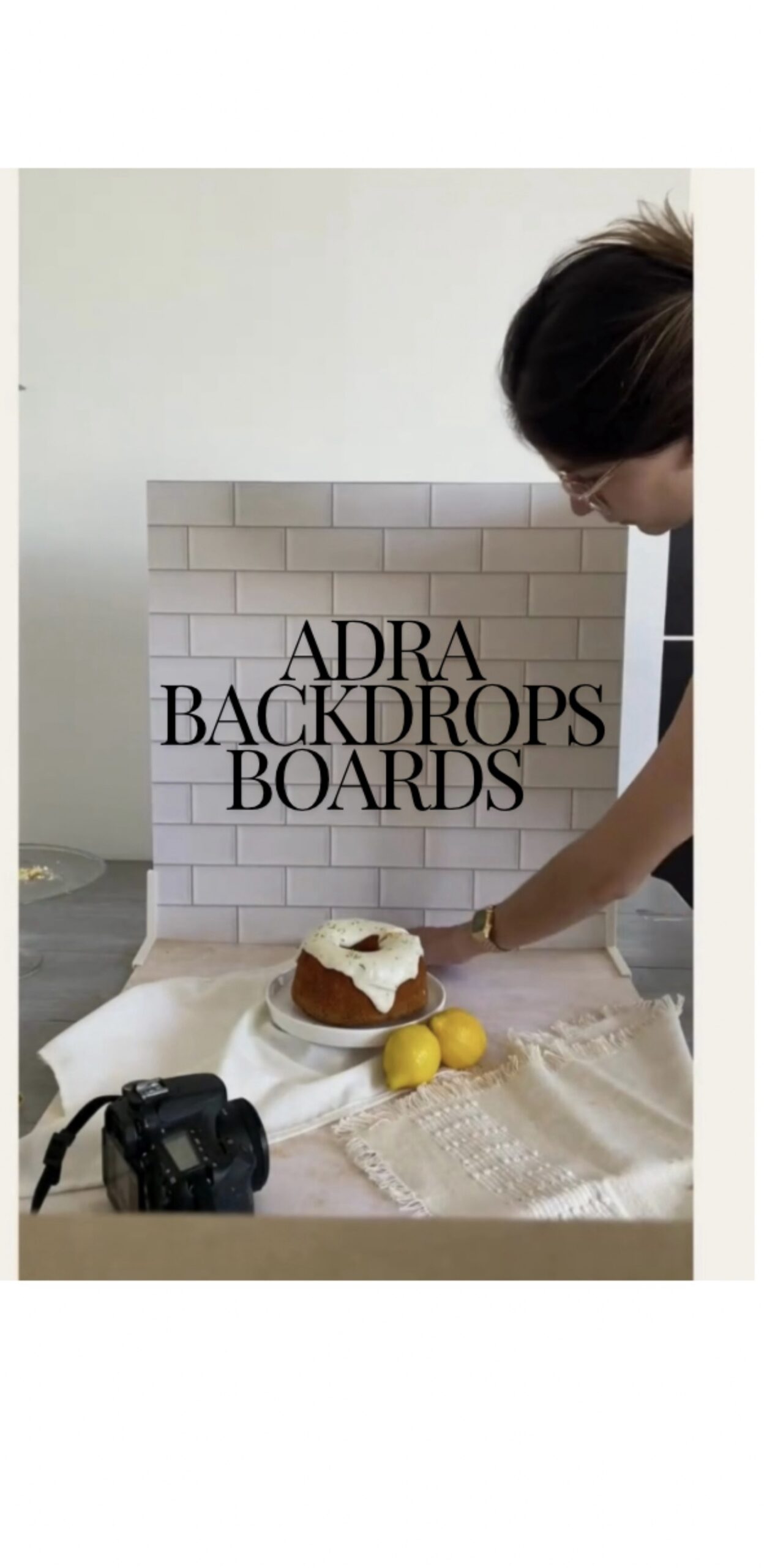 Backdrop Boards Pack of 1 double sided board - 2 x 2 ft