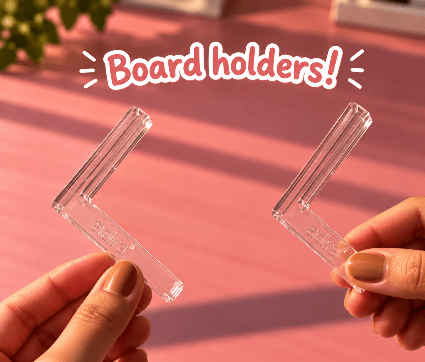 Backdrop Brackets for 5mm Backdrop Boards ( Pack of 2)
